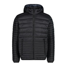 CMP quilted jacket with hood and 3M Thinsulate padding black men